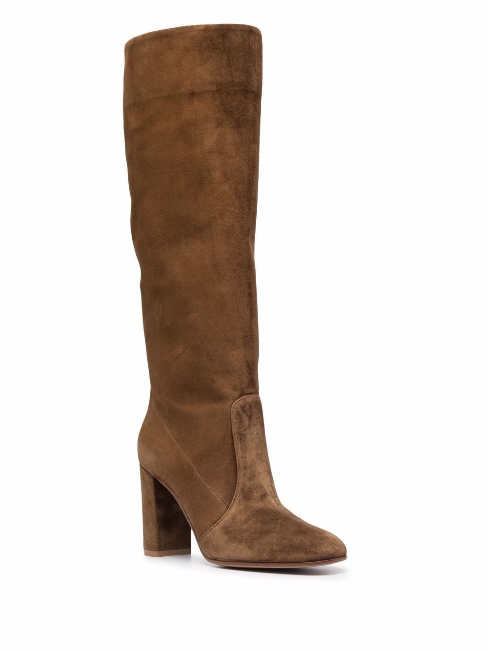 heeled suede boots | Farfetch Global
