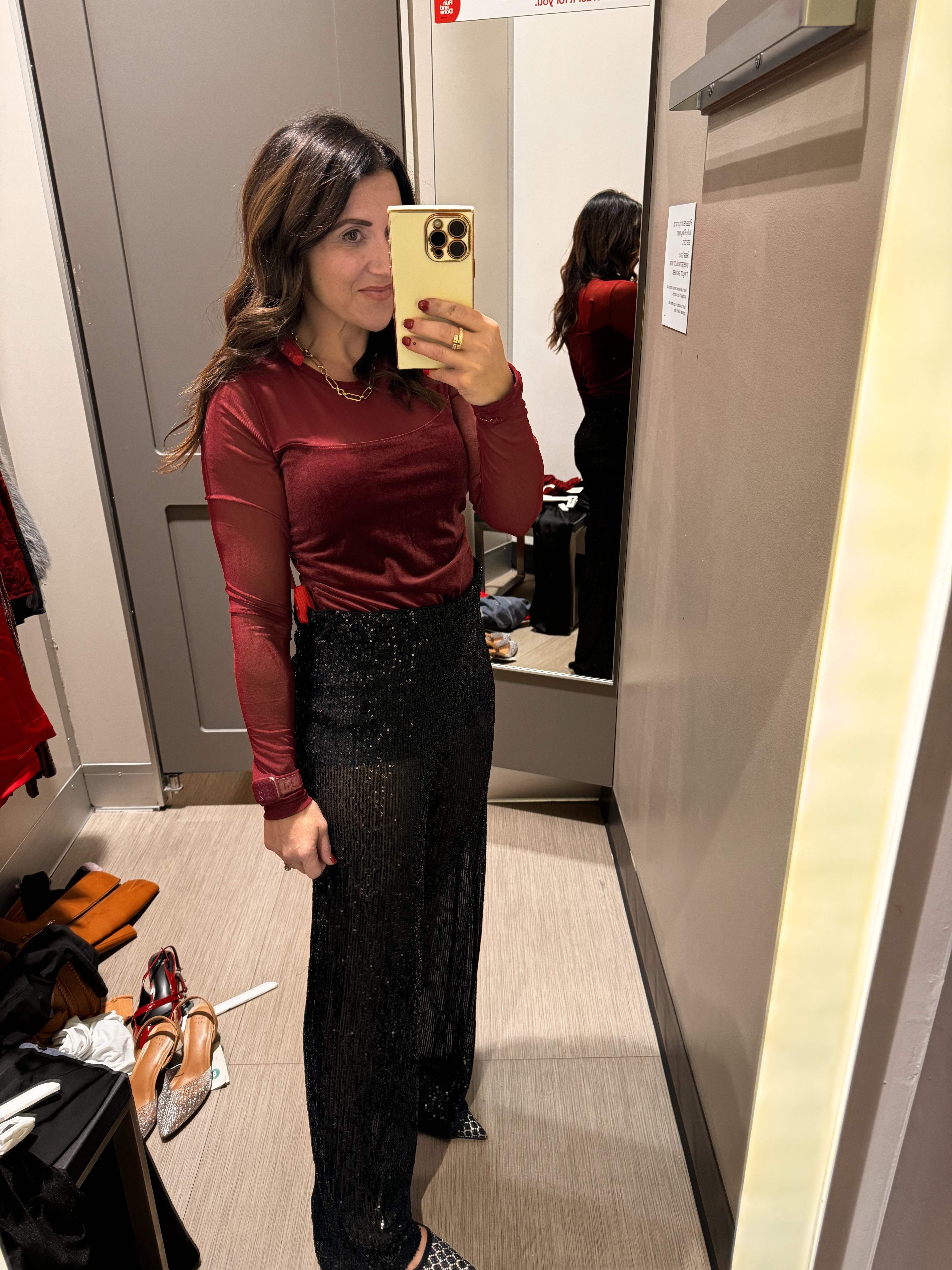 Target holiday outfits.  Christmas party. Velvet blouse.  Sequin pants.  New years. 

#LTKSeasonal #LTKParties #LTKHoliday