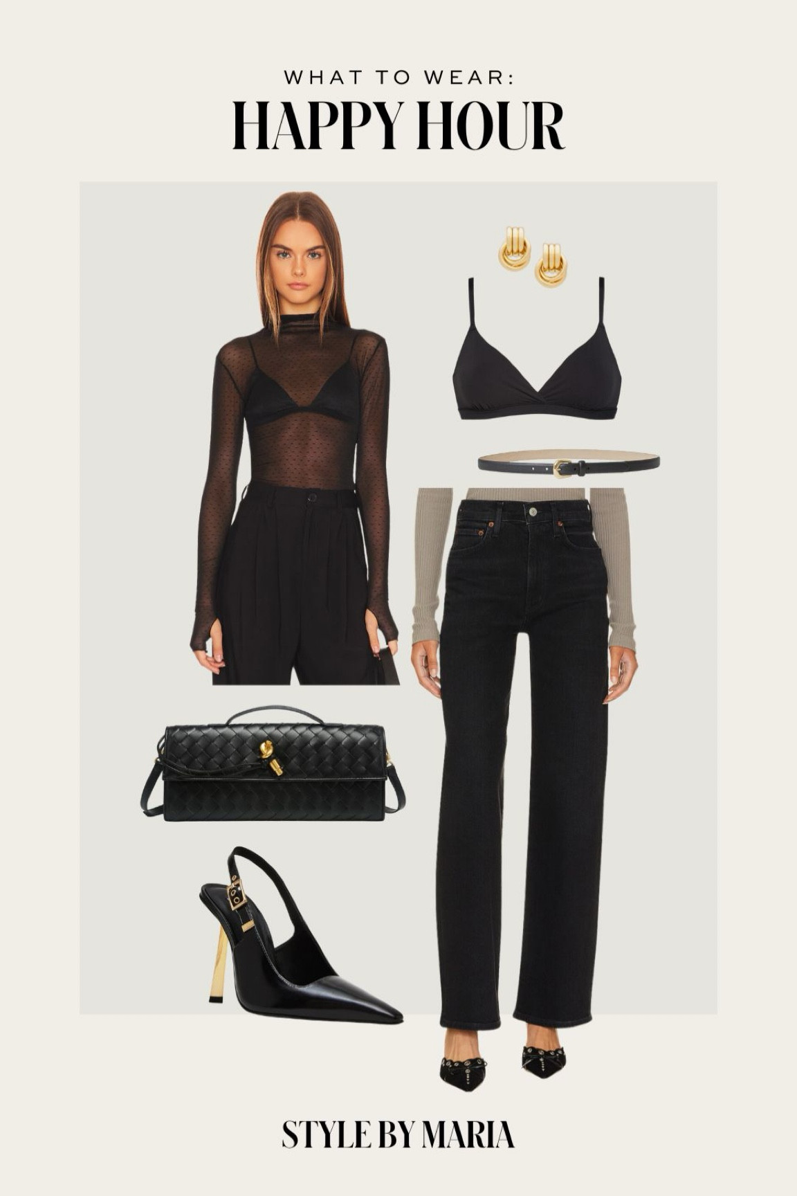 Fall date night outfit
Free people sheer top under $50
Skims bra
Agolde black jeans
Steve Madden slingback pumps
Amazon woven clutch 



#LTKFindsUnder100 #LTKSeasonal #LTKStyleTip
