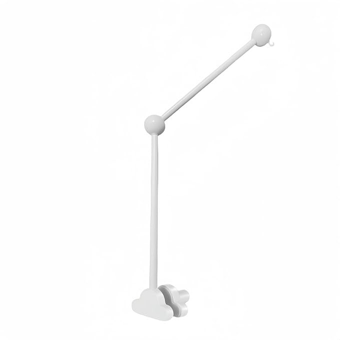 360° Rotating Baby Crib Mobile Arm,27.2 Inches Wooden Baby Mobile Hanger for Crib,Adjustable Mob... | Amazon (US)