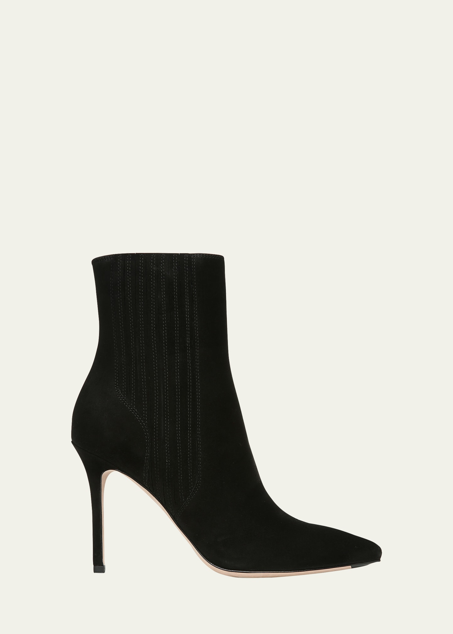 Veronica Beard Lisa Suede Stiletto Ankle Booties | Bergdorf Goodman