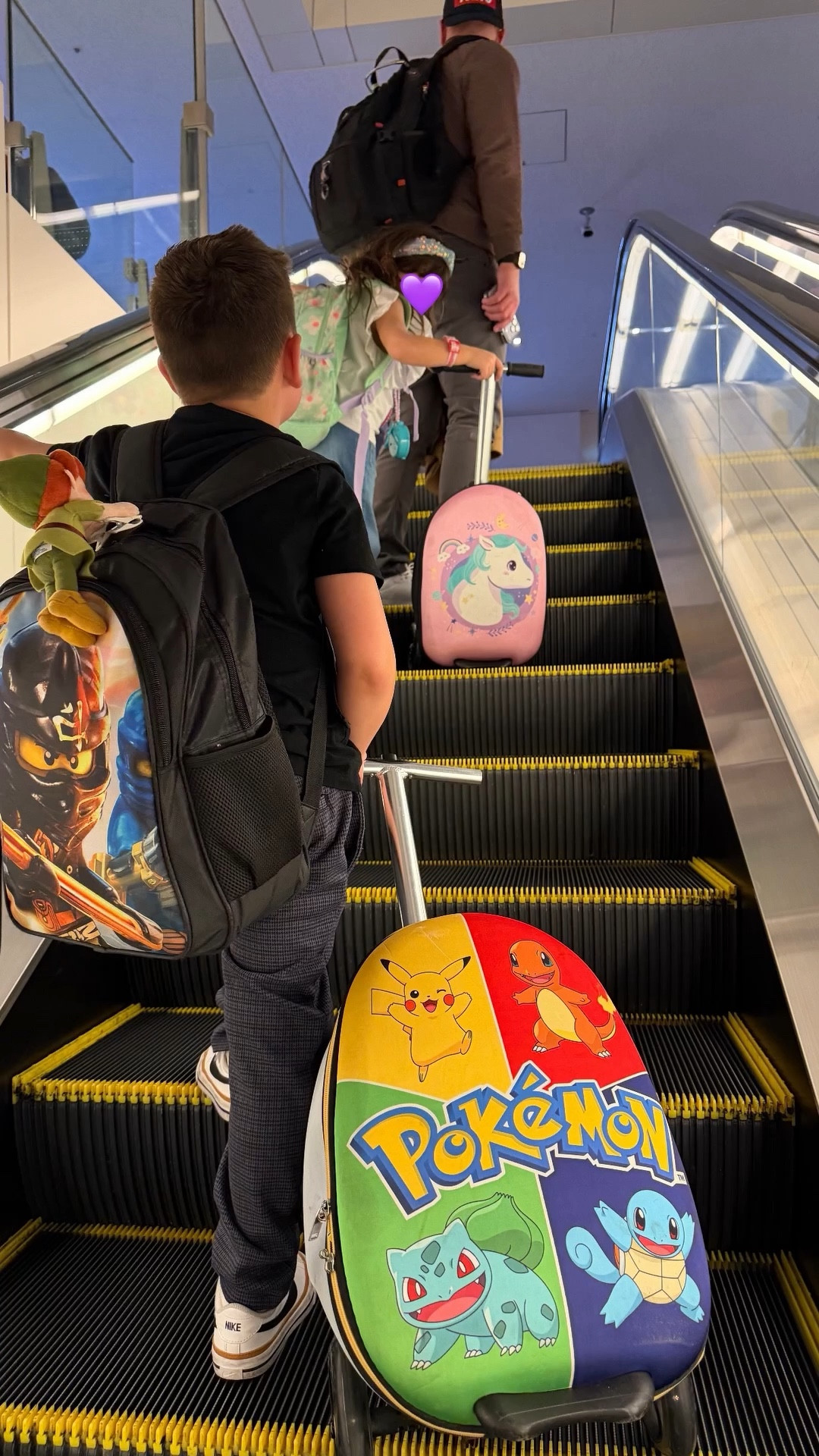 We always get stopped, multiple times, in the airport with these scooter luggage’s! People love them and more importantly, the kids love them! Plus they help us zip through long airport walks  

#LTKmomlife #LTKTravel #LTKKids