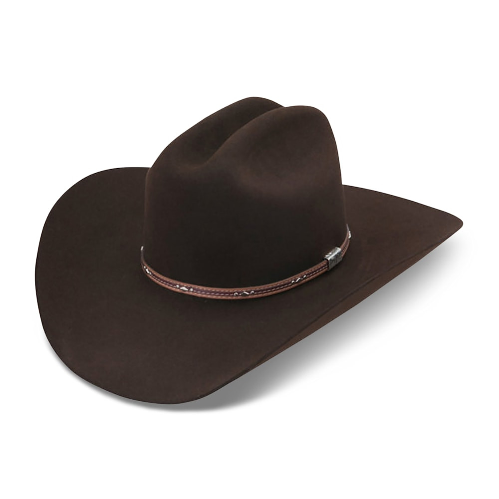 Resistol 6X George Strait Kingman Chocolate Felt Cowboy Hat | Cavender's