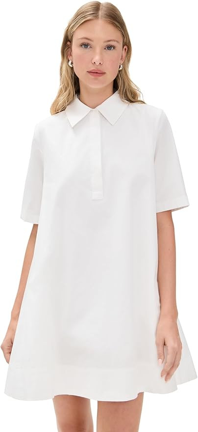 English Factory Women's A-line Short Sleeve Shirt Dress | Amazon (US)
