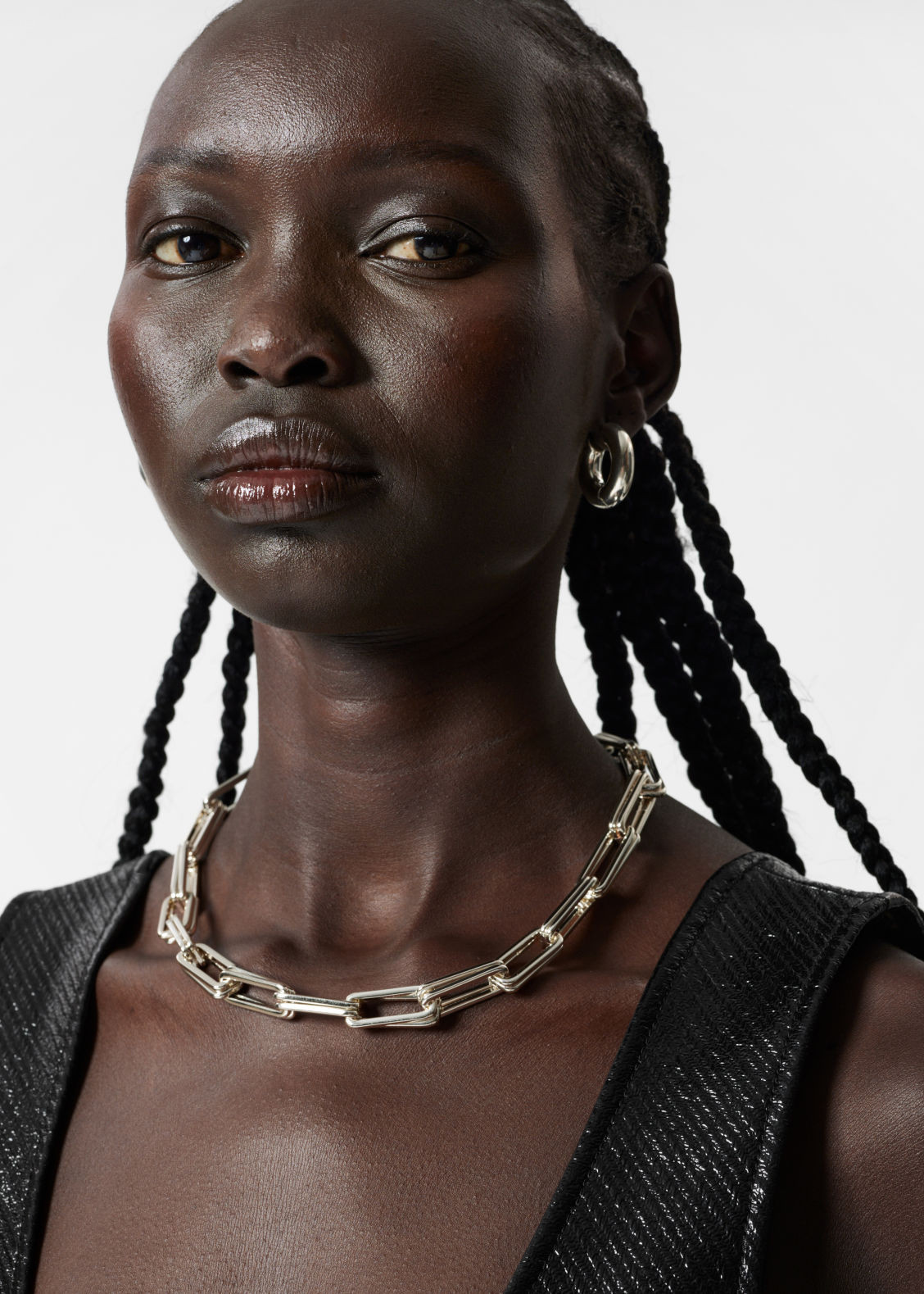 Chunky Chain Link Necklace - Silver | & Other Stories US