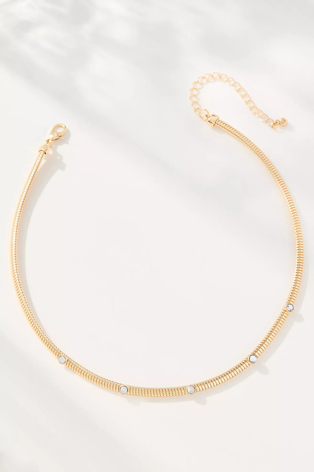 Delicate Crystal Collar Necklace | Anthropologie (UK)