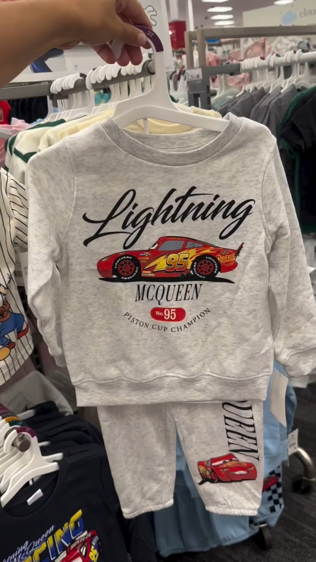 Target has some cuteee character stuff! If your kid loves lightning⚡️runnn👀

I loveee the Mickey stripe & neon set

🔗🔗in bio for what I could find online
