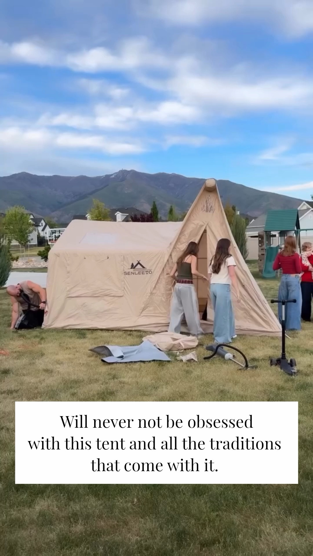 Forever my favorite is anything that brings kids together 🥰 

#walmart #tent #backyardcamping

#LTKdayinmylife #LTKmomlife #LTKKids