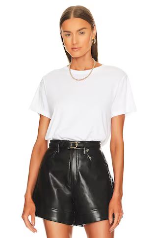 AGOLDE Rena T Shirt in White from Revolve.com | Revolve Clothing (Global)