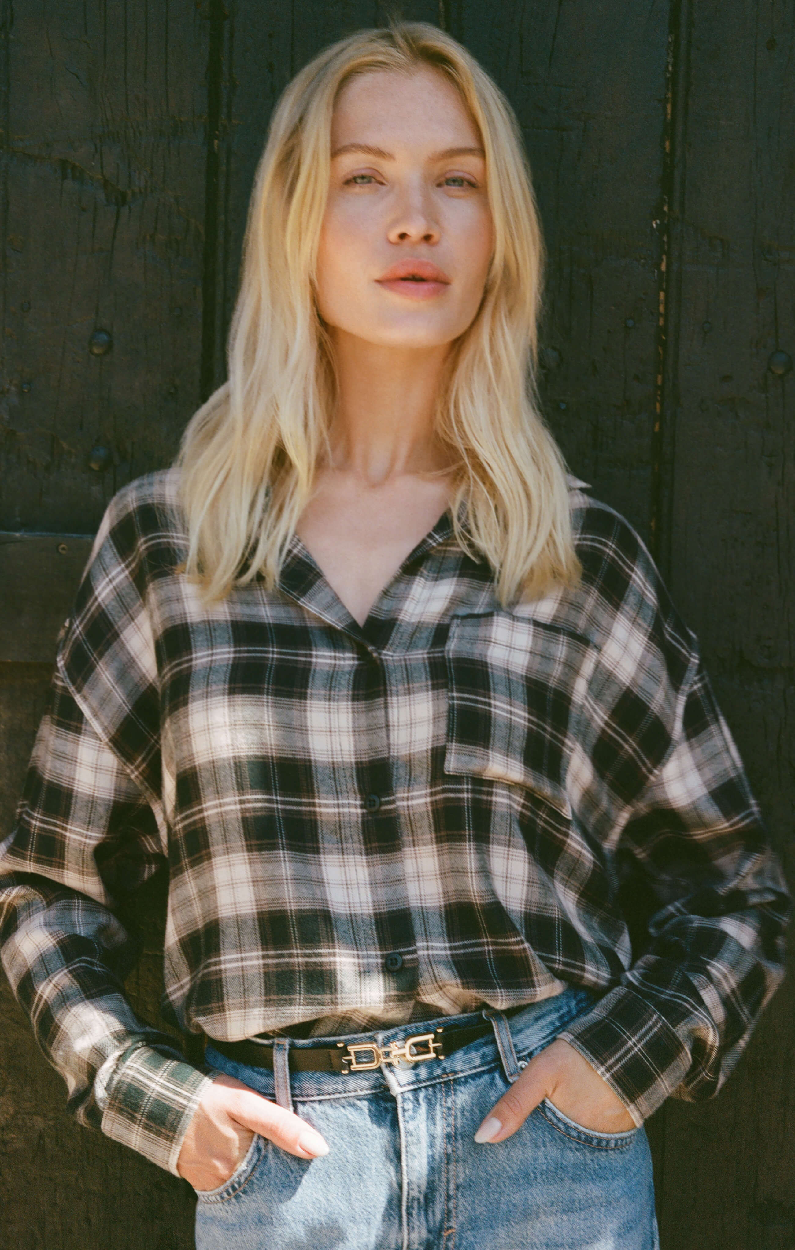 River Plaid Button Up - Emerald Cove / Medium | Z Supply