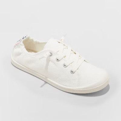 Women's Mad Love Lennie Lace-up Canvas Sneakers | Target