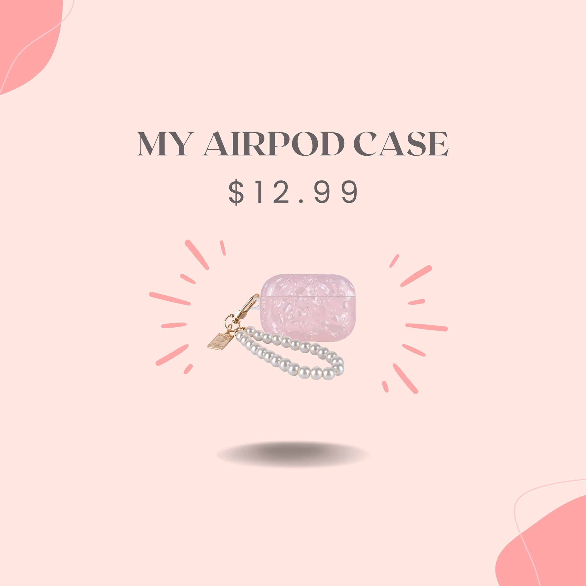 I fell in LOVE with this AirPod case because of the colour and the fact that it has a detachable keychain! 

It’s also available in a bunch of different colours and patterns if pink isn’t your thing.

Let’s twin! 

#LTKfindsunder50 #LTKActive #LTKfindsunder100