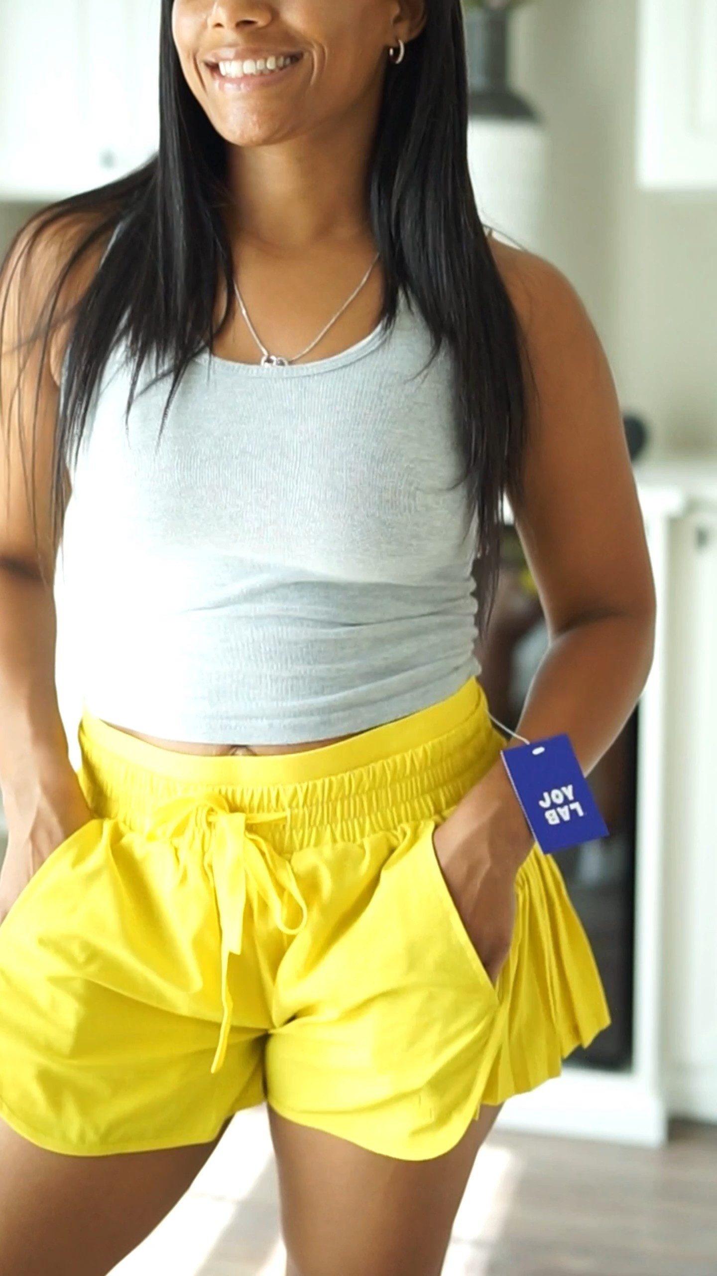 Obsessing over these cute shorts with the pleated sides that I had to get all of the colors ! So cozy 👌🏽Sizing Details: 5'2 • Size Medium

#LTKVideo #LTKFindsUnder100 #LTKFitness