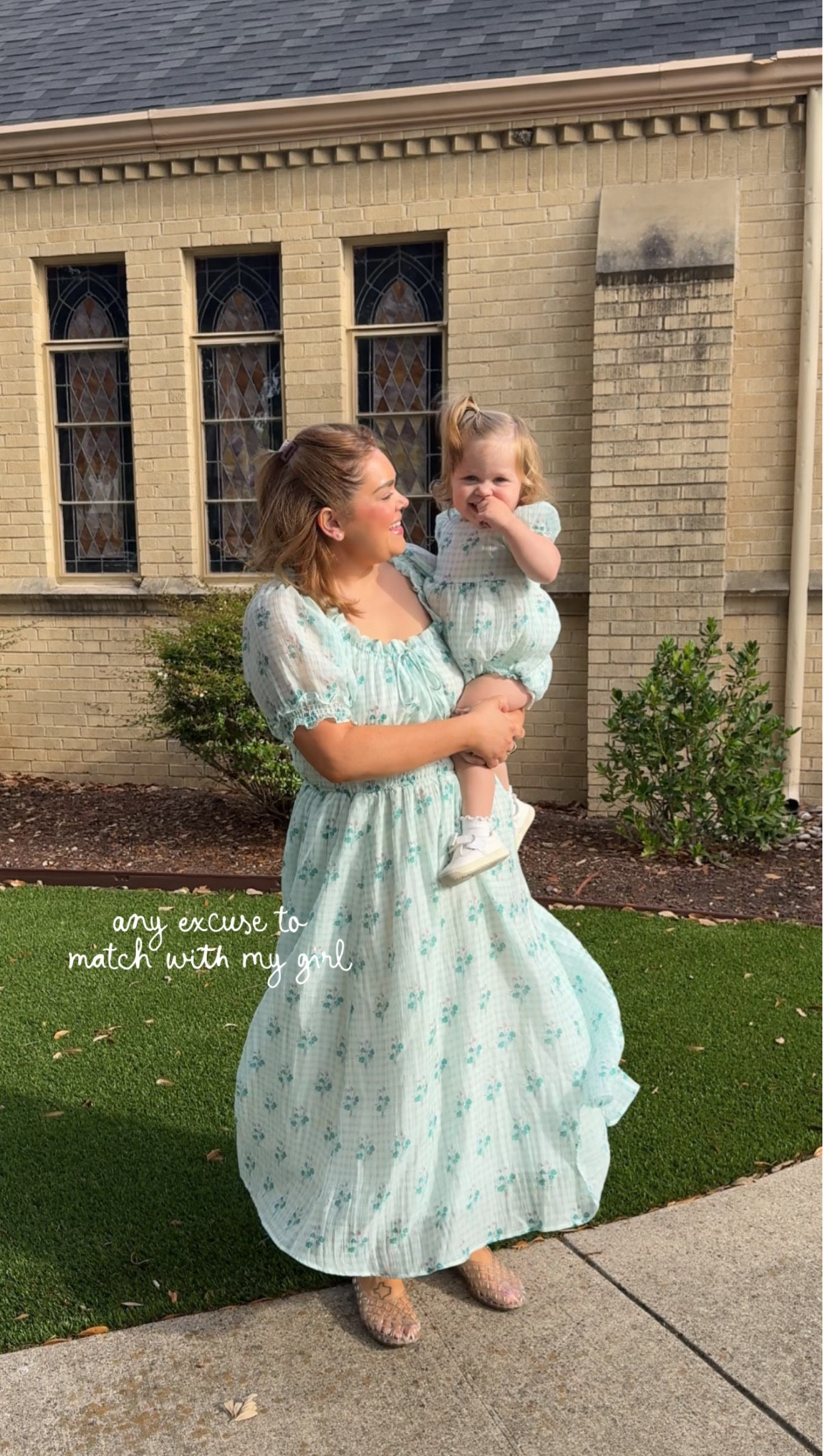 Matching mom and me outfits wearing xl in dress

#LTKmomlife