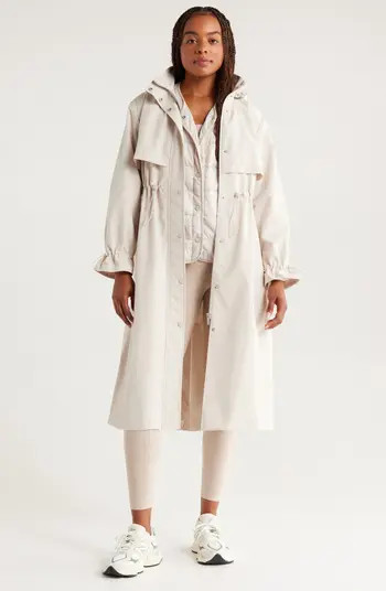 Zella 3-in-1 Trench Coat | Nordstrom | Nordstrom