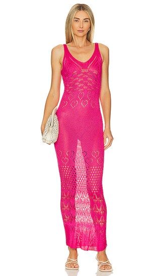 Tracy Maxi Dress in Fandango Pink | Revolve Clothing (Global)