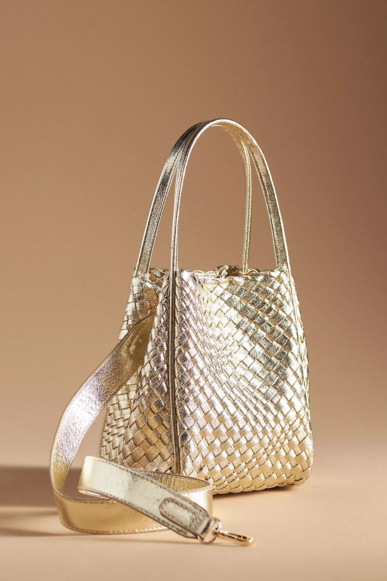 The Woven Mini Hollace Tote | Anthropologie (US)