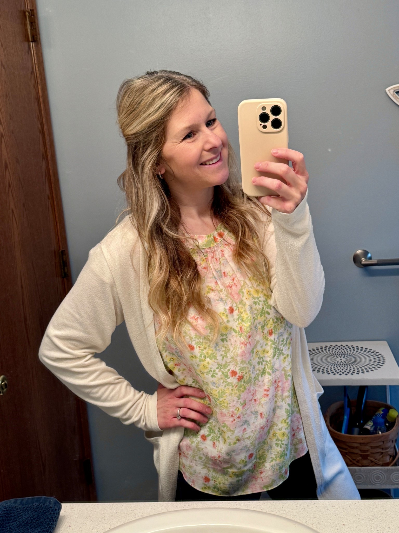Happy Easter! Loving the spring floral print of this blouse! 



#LTKmomlife #LTKSeasonal #LTKootd