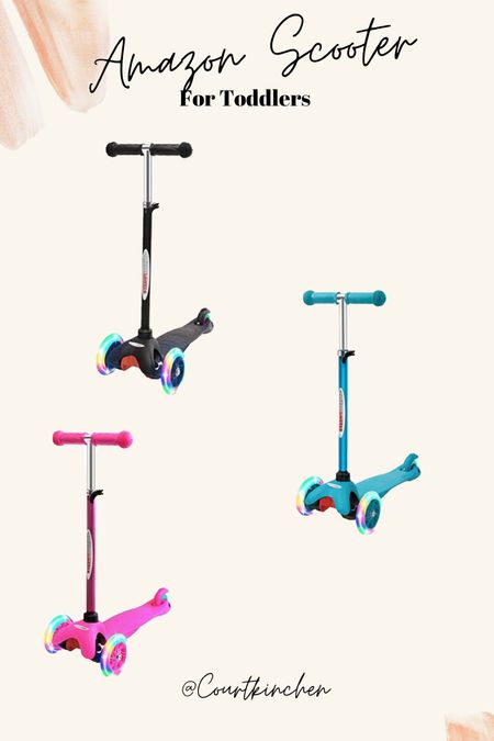 Amazon scooter for toddlers comes in 7 colors! On sale for $35.99 right now! 


Kids gift 
Kids gift guide
Toddler gift guide 


#LTKkids #LTKHoliday #LTKGiftGuide