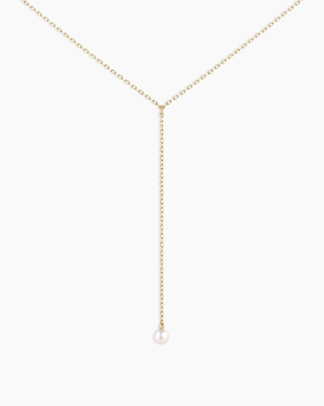 Pearl Lariat Necklace | gorjana