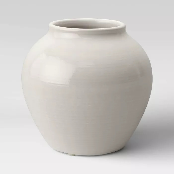 Ceramic Vase Ivory - Threshold™ | Target