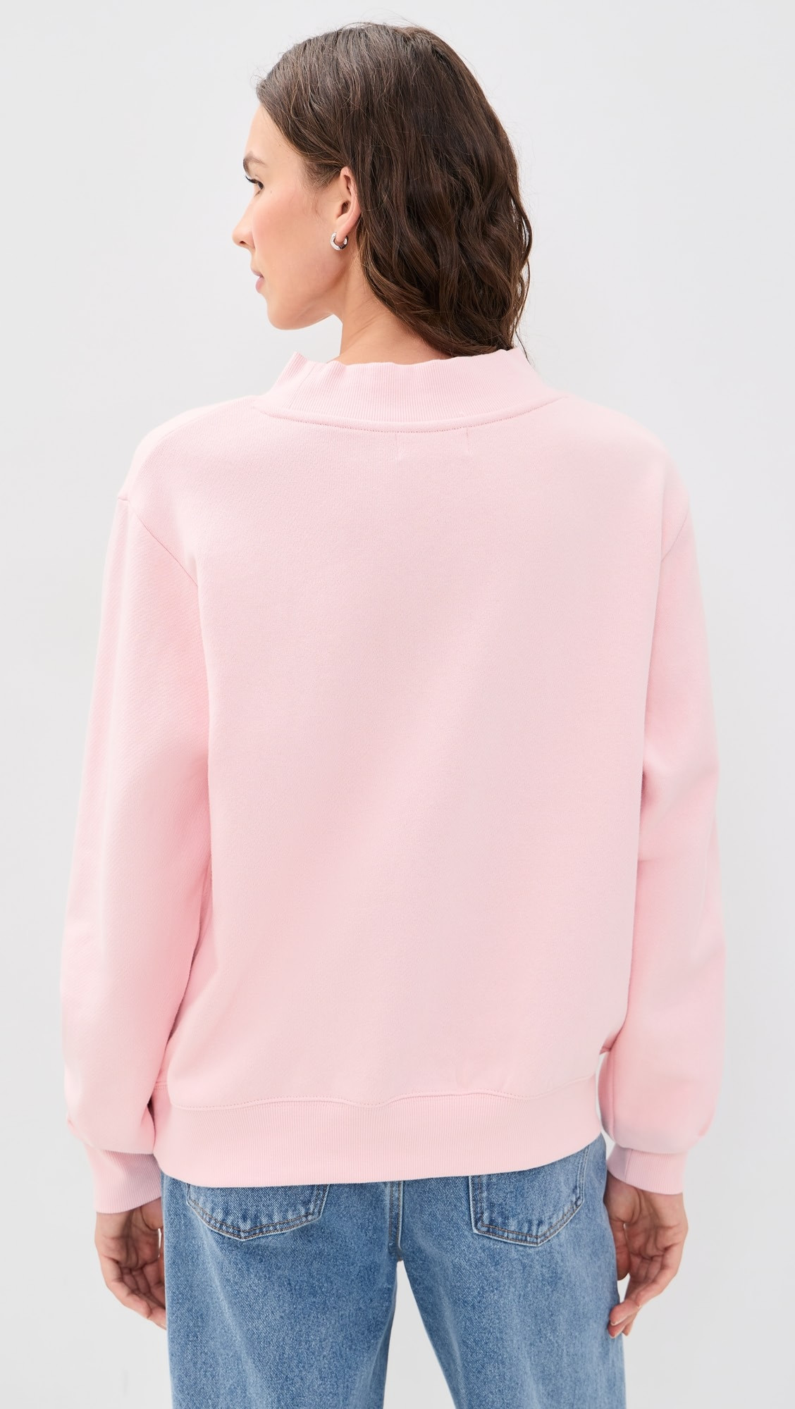 PARKE Varsity Mock Neck Sweatshirt | Shopbop | Shopbop