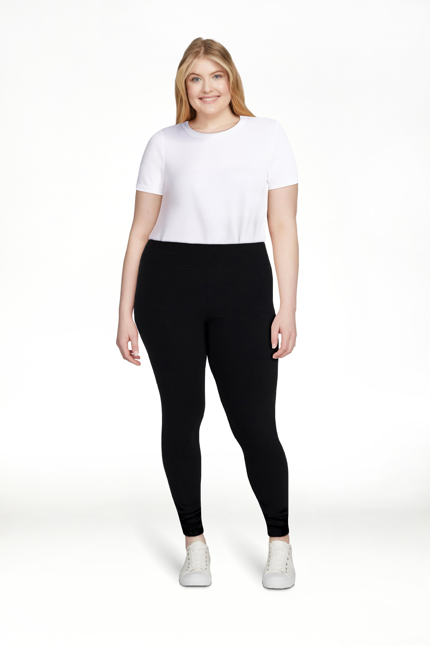 Time and Tru Women's Capri Leggings, XS-XXXL | Walmart (US)