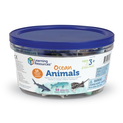 Learning Resources Ocean Animals Figures 50pc | Target