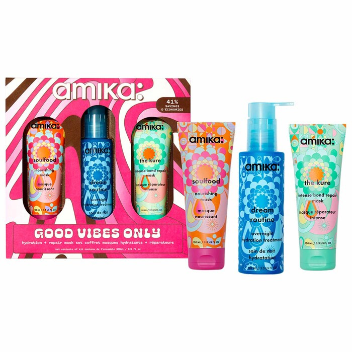 amikaGood Vibes Only ​Hydration + Repair Hair Mask Set | Sephora (US)