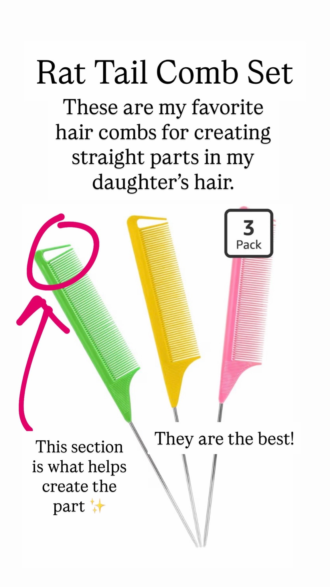 The best combs for creating straight parts in the hair

#LTKBeauty