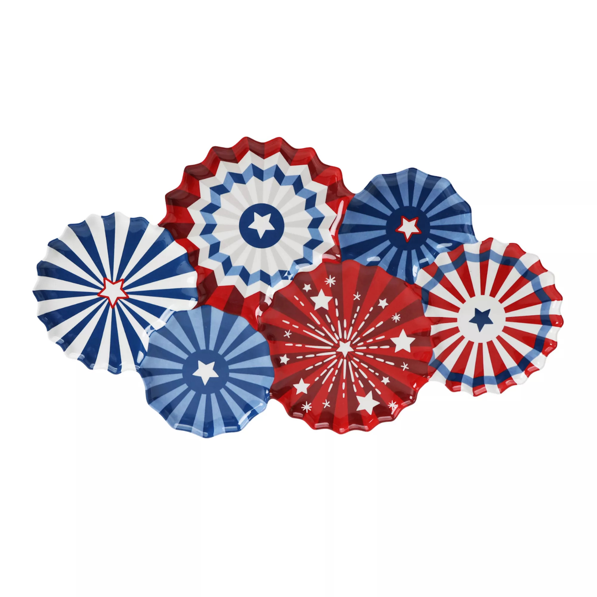 Celebrate Together™ Americana Patriotic Fan Shaped Platter | Kohl's