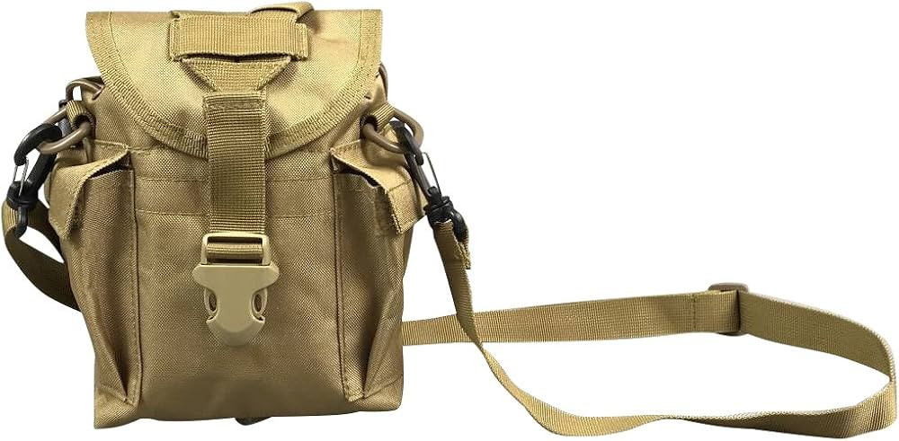 Jolmo Lander 1.2 Qt. MOLLE Canteen Cover Military Style Canteen Pouch with Shoulder Strap Molle P... | Amazon (US)