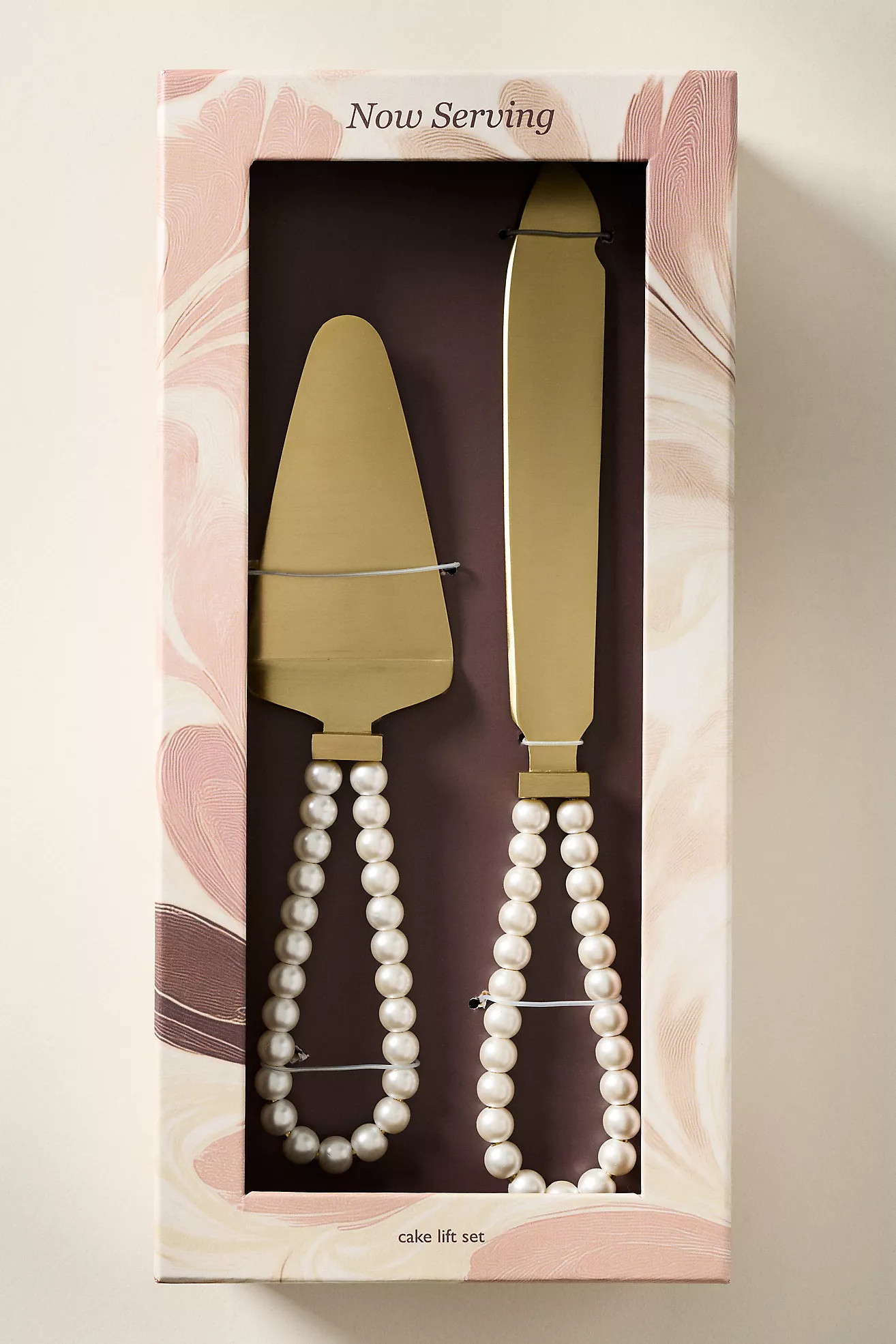 Perla Cake Serve Set | Anthropologie (US)