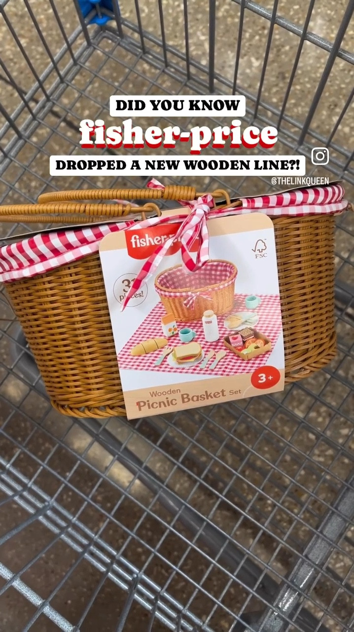 New wooden toy line by fisher-price ❤️🧺☁️🥪 cutest little picnic set! 

indoor and outdoor toys / pretend play / montessori / modern / baby / toddler / kids gifts / summer fun

#LTKKids #LTKBaby #LTKGiftGuide