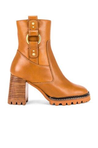 See By Chloe Erine Bootie in Light Brown from Revolve.com | Revolve Clothing (Global)