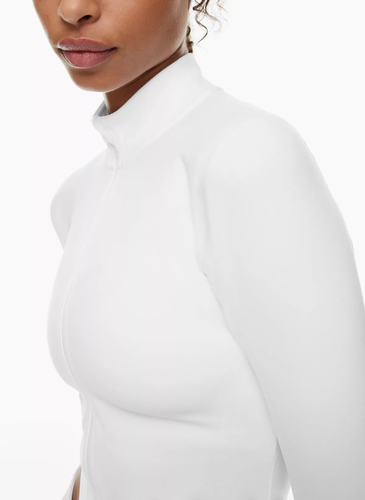 TNABUTTER™ LIMIT ZIP LONGSLEEVE | Aritzia