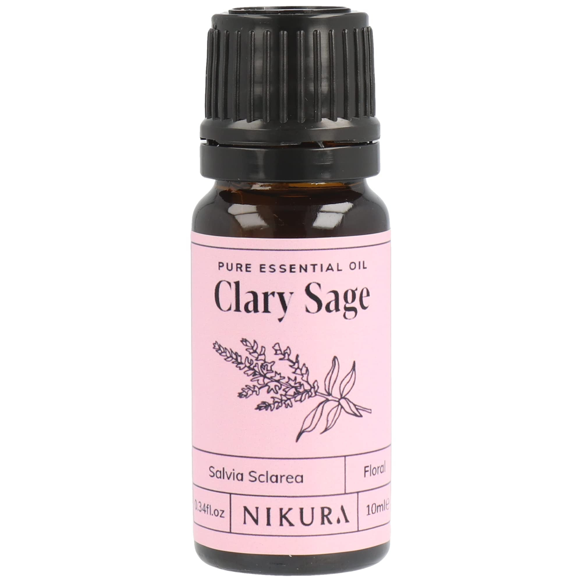 Nikura Clary Sage Essential Oil - 10ml | 100% Pure Natural Oils | Perfect for Aromatherapy, Diffu... | Amazon (UK)