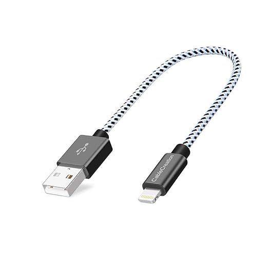 CableCreation 0.5 Feet Short Lightning to USB Data Sync Cable [MFi Certified] Compatible with iPh... | Amazon (US)
