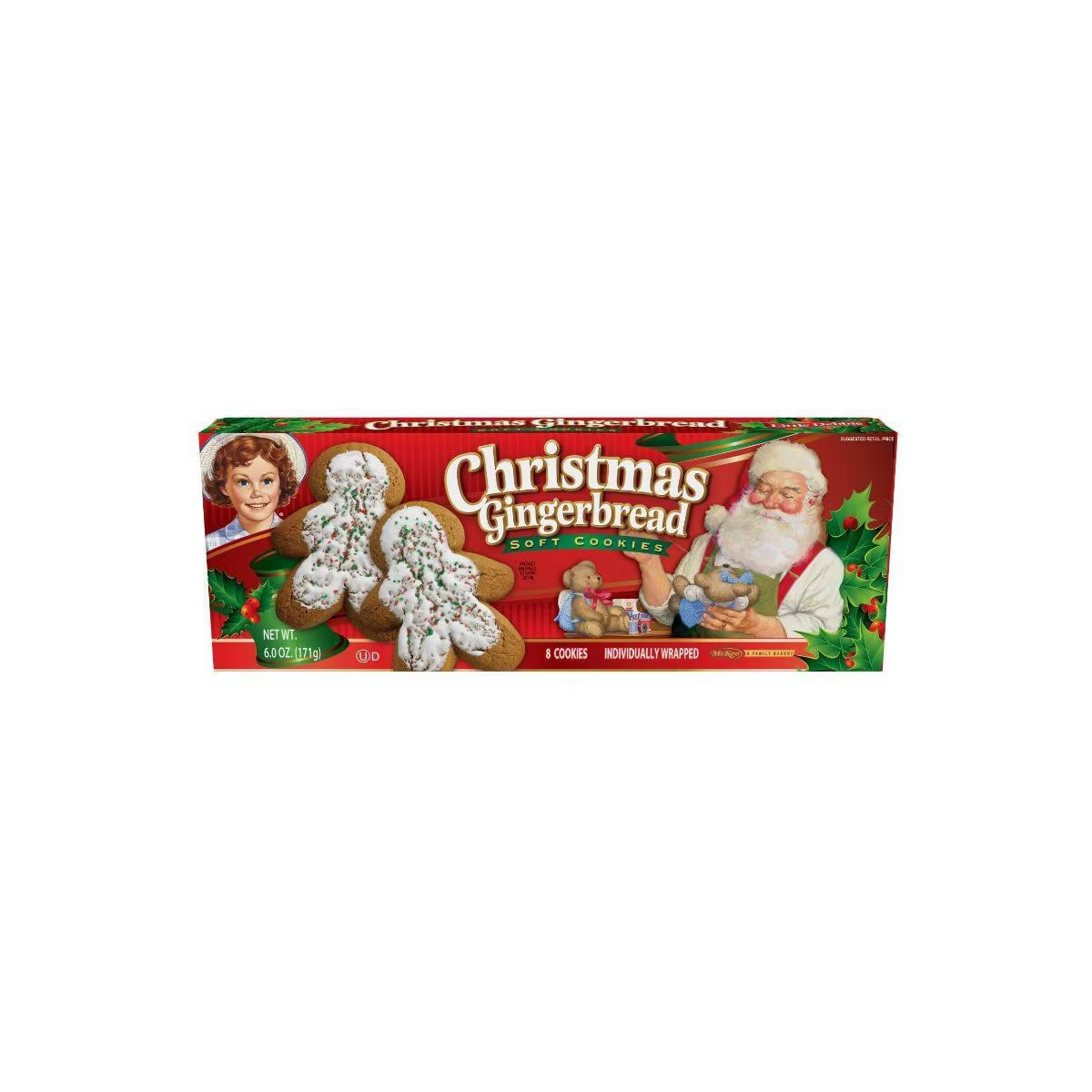 Little Debbie Christmas Gingerbread Cookies - 6oz | Target