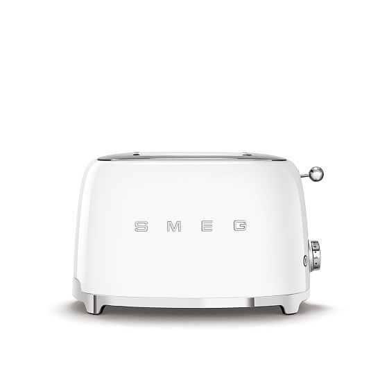 MP WE Smeg 2-Slice Toaster, White | West Elm (US)