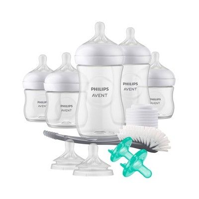 Philips Avent Natural Baby Bottle with Natural Response Nipple Newborn Baby Gift Set - 17pc | Target