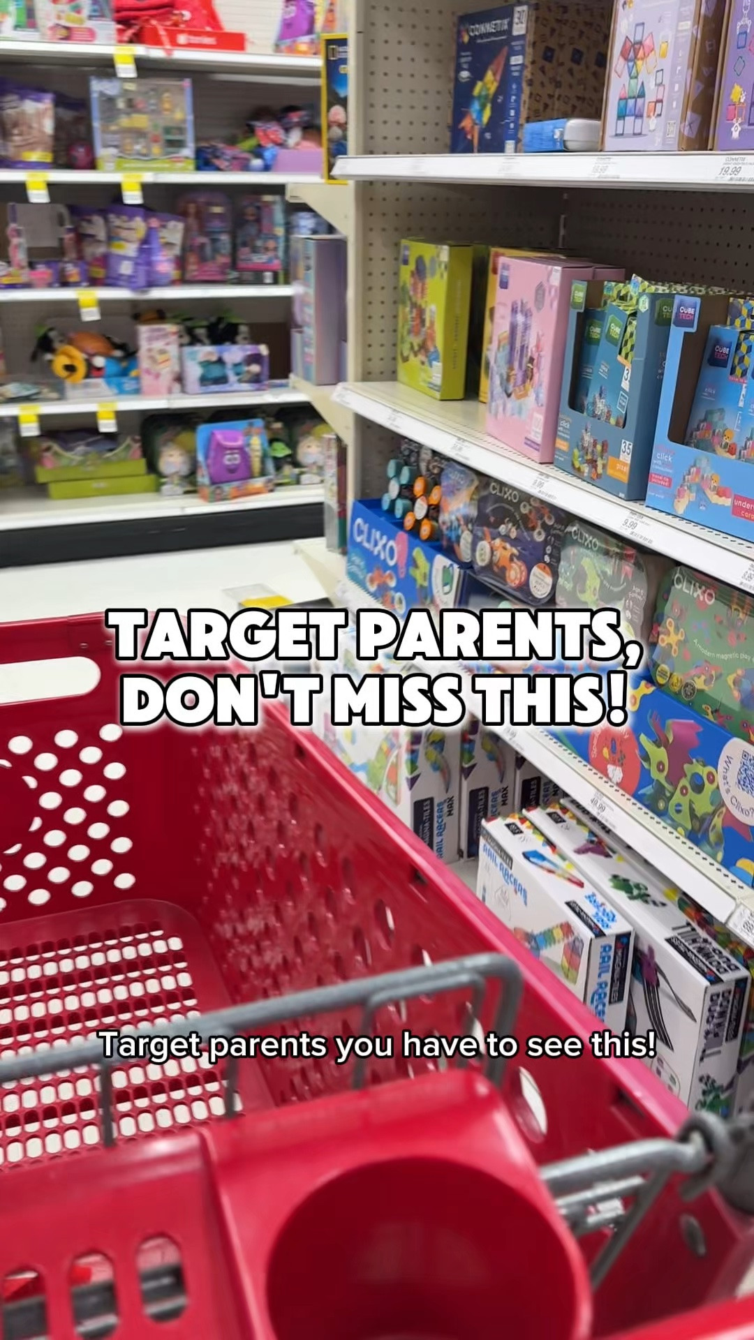 Target parents - you have to see this! Clixo is NEW at Target stores, and it’s quickly becoming one of the best magnetic toys for keeping kids entertained and creating screen-free fun. If you’re looking for a toy that actually keeps kids engaged, then add Clixo to your next Target run! My kids were instantly hooked seeing how quickly these flexible magnetic pieces snap together and transform into so many different creations. The best part is there is no right way to play, so it keeps their imaginations working as they come up with different builds.

It's made for ages 4 and up, and I love that it folds flat so it's travel-friendly. They're also waterproof and dishwasher safe, which is a huge bonus! Next time you’re at Target, don’t skip the toy aisle and add Clixo to your list!

@Target

#LTKKids #LTKmomlife #LTKdayinmylife