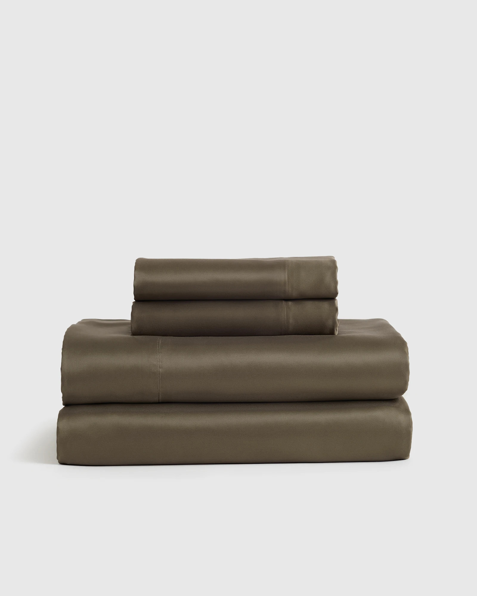 Quince | Bamboo Sheet Set in Nightfall, Size Twin | Quince