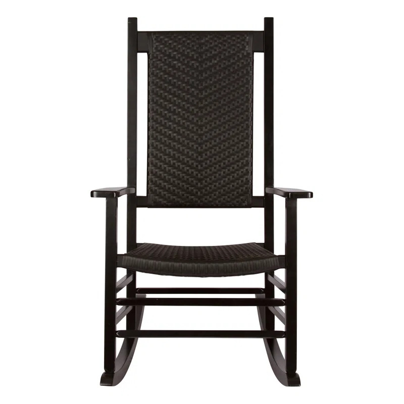 Aleatha Porch Rocker with Weather-Resistant Back (Set of 2) | Wayfair North America