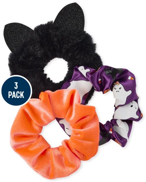 Girls Halloween Scrunchie 3-Pack - multi clr | The Children's Place