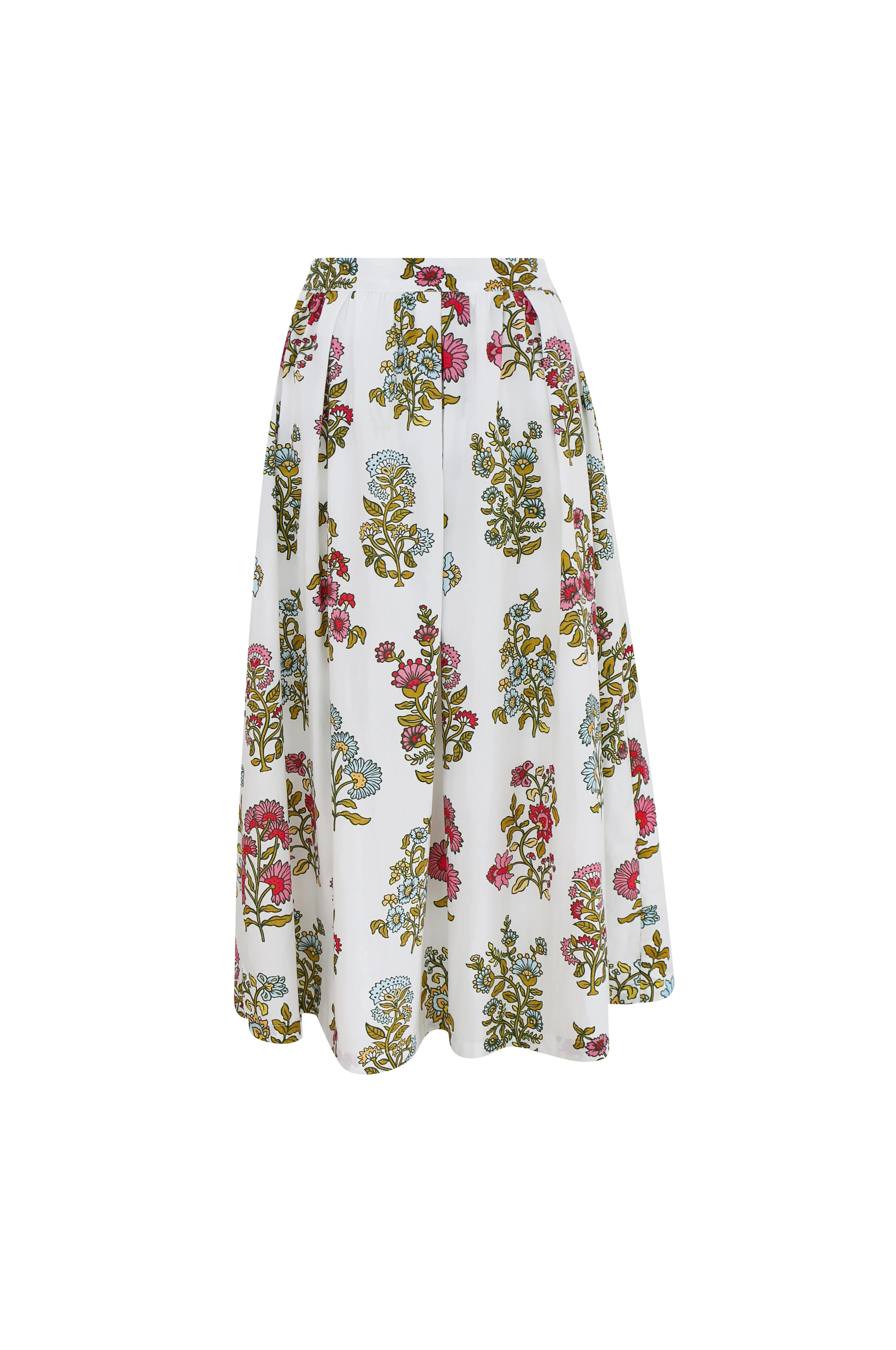 Kensington Skirt in Block Print | Everyone Loves The Weekend