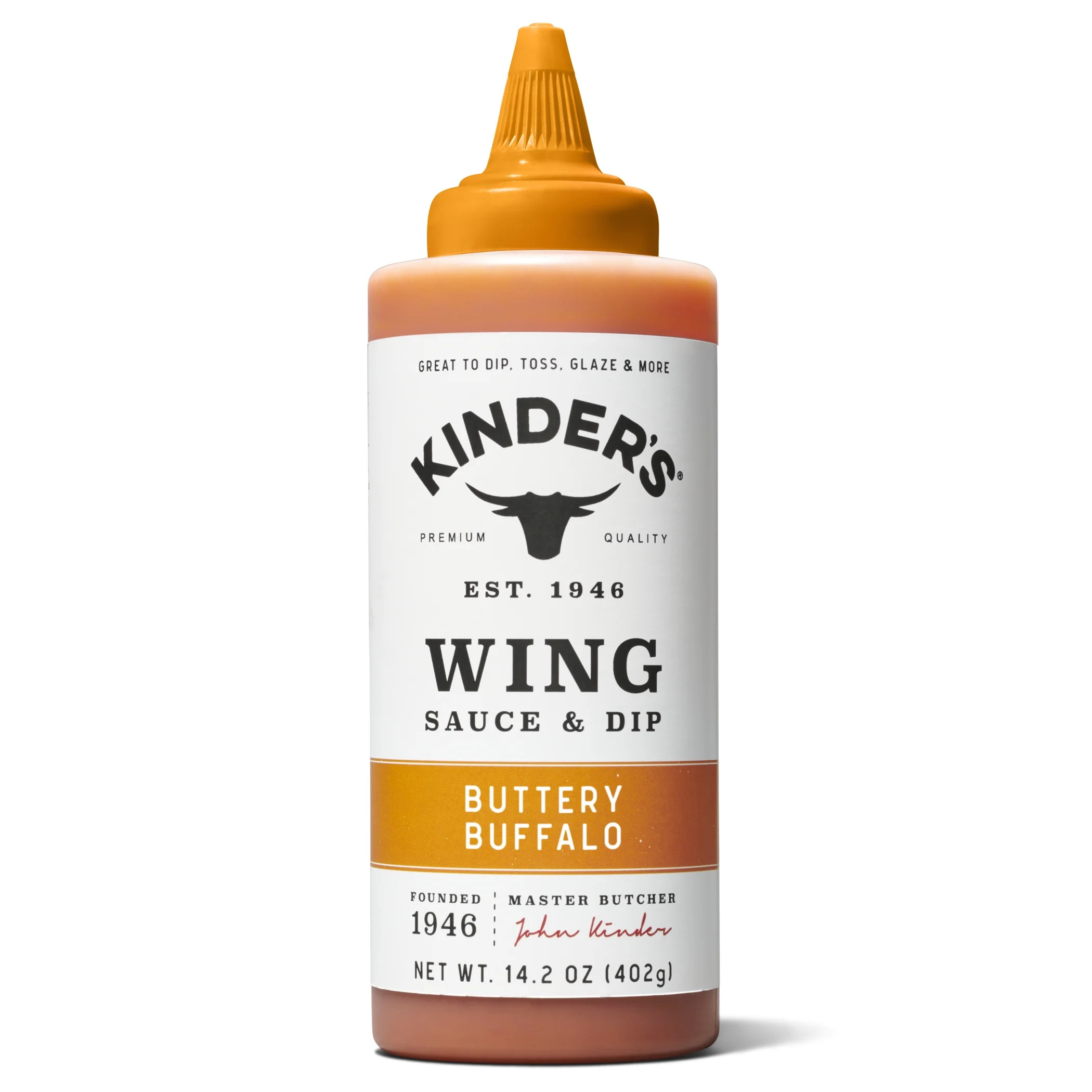 Kinder's Buttery Buffalo Wing Sauce and Dip, 14.2 oz Squeeze Bottle | Walmart (US)