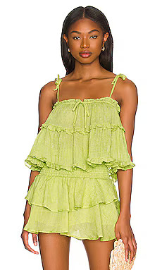 Rays for Days Luella Top in Celadon from Revolve.com | Revolve Clothing (Global)