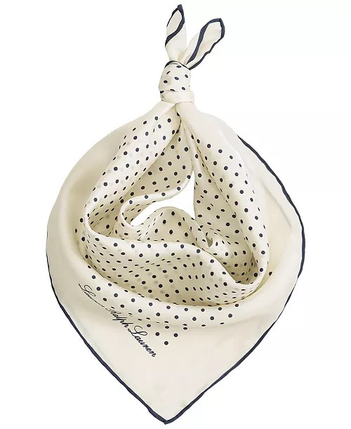 Core Dot Square Scarf | Macy's