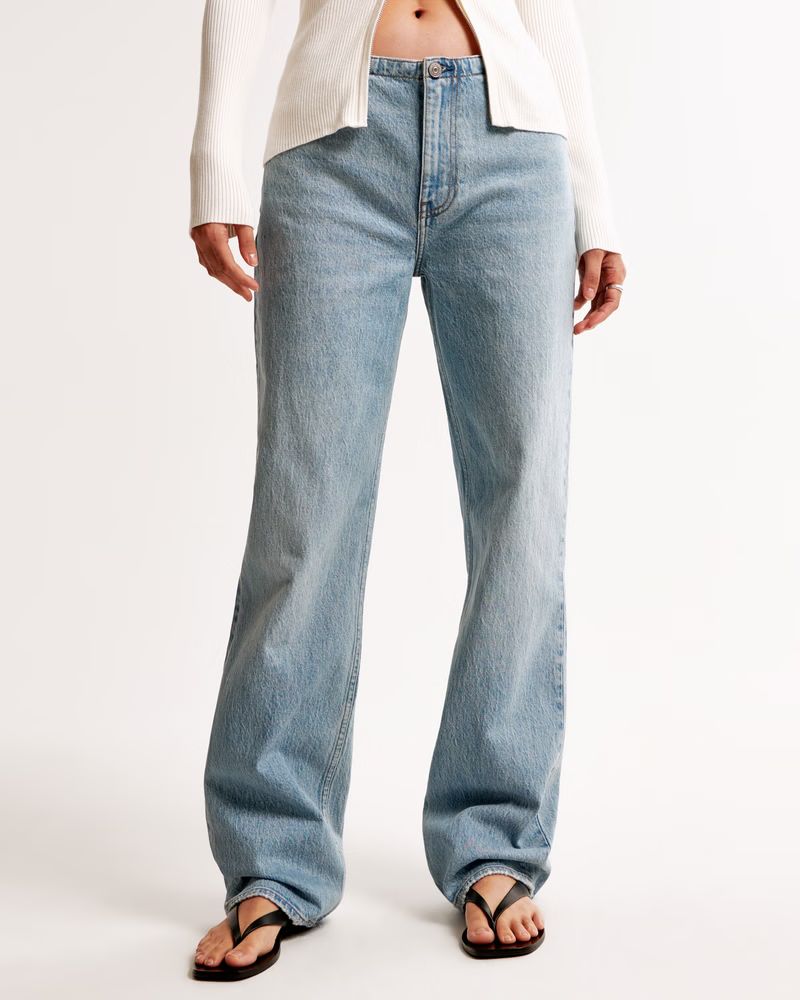 Low Rise Baggy Jean | Abercrombie & Fitch (US)